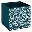 5 FIVE SIMPLY SMART - Boîte de rangement "Mix 'n' Modul" motif olivia bleu 31x31cm - vignette