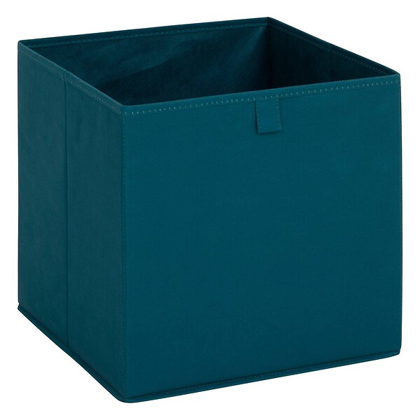 5 FIVE SIMPLY SMART - Boîte de rangement "Mix 'n' Modul" motif olivia bleu 31x31cm - large