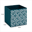 5 FIVE SIMPLY SMART - Boîte de rangement "Mix 'n' Modul" motif olivia bleu 31x31cm - vignette