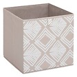 5 FIVE SIMPLY SMART - Boîte de rangement "Mix 'n' Modul" motif bohema 31x31cm - vignette