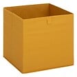 5 FIVE SIMPLY SMART - Boîte de rangement "Mix 'n' Modul" motif folia jaune 31x31cm - vignette