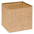 5 FIVE SIMPLY SMART - Pouf de rangement "Mix 'n' Modul" en toile de jute 31x31cm - vignette