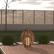 ATMOSPHERA - Lanterne solaire "Tany" beige H43cm - vignette