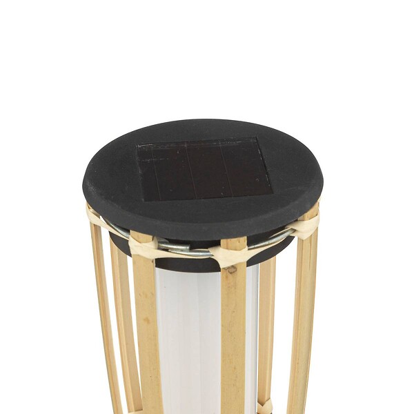 ATMOSPHERA - Balise solaire "Maceo" H70cm en bambou - large