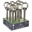 ATMOSPHERA - Balise solaire "Nara" argent H44cm - vignette