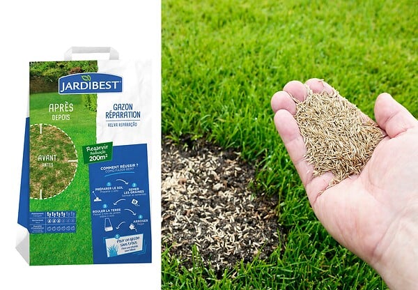 JARDIBEST - Gazon reparation sac 3kg jardibest - large