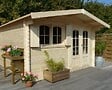 SOLID - Abri de jardin en bois TIGNES - L.467.7xH.252.6xP.455cm - vignette