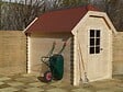 SOLID - Abri jardin bois GALWAY classe 3 - L.301.2xH.242xP.242.7cm - vignette