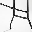 OVIALA - Table de réception pliante noire 200 cm 10 places - Rekkem - vignette