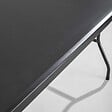 OVIALA - Table de réception pliante noire 200 cm 10 places - Rekkem - vignette