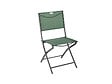 HESPERIDE - Lot de 4 Chaises de jardin pliante métal Modula Olive/Graphite - Hespéride - vignette
