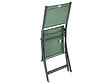HESPERIDE - Lot de 4 Chaises de jardin pliante métal Modula Olive/Graphite - Hespéride - vignette