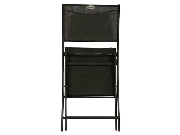 HESPERIDE - Lot de 4 Chaises de jardin pliante métal Modula Gris Anthracite / Graphite - Hesperide - large