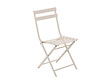 HESPERIDE - Lot de 2 Chaises de jardin métal pliante Greensboro Argile - Hespéride - vignette