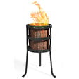 COOK KING - Support pour Flambeau Suédois  de COOKKING | Accessoire de Cuisine Extérieure Mobile, en Acier, Fabriqué en Europe - vignette