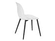 JARDILINE - Lot de 2 Chaises de jardin en aluminium et résine coloris blanc Malte - Jardiline - vignette