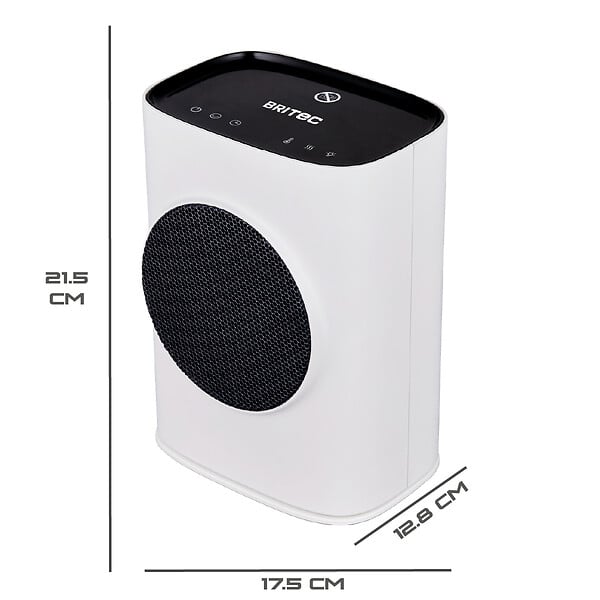 BRITEC - Chauffage électrique + ventilation - 750/1500W - Britec - large