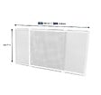 AVOSDIM - Moustiquaire pour Volet Roulant Anthracite Extensible Sans Perçage Ni Recoupe - vignette