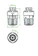 OVENTROP - Thermostat Uni LH blanc - tête UNI LH 1011465- réf : 1011465 - OVENTROP - vignette