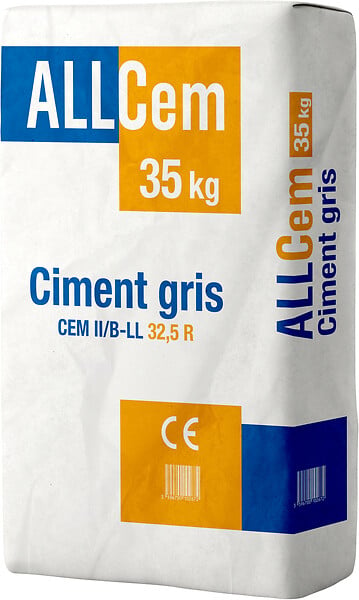 ALLCEM - Ciment gris Allcem CE 32.5 - sac de 35kg - large