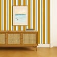 99DECO - Papier peint raccordable - Corfou - Orange - intissé : 150g/m² - 4 lés : 192x270cm - vignette