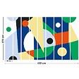 99DECO - Papier peint panoramique - Orbital - Multicolore - intissé : 150g/m² - 9 lés : 432x270cm - vignette