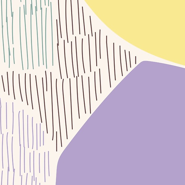 99DECO - Papier peint panoramique - Jardin Tamisé - Violet - intissé : 150g/m² - 7 lés : 336x270cm - large