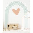 99DECO - Papier peint panoramique - Arche - Vert - intissé : 150g/m² - 5 lés : 240x270cm - vignette