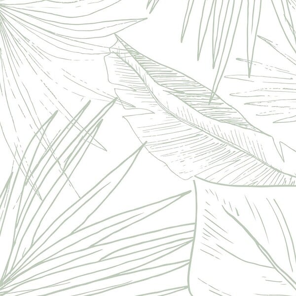 99DECO - Papier peint panoramique - Lamnar - Vert - intissé : 150g/m² - 7 lés : 336x270cm - large