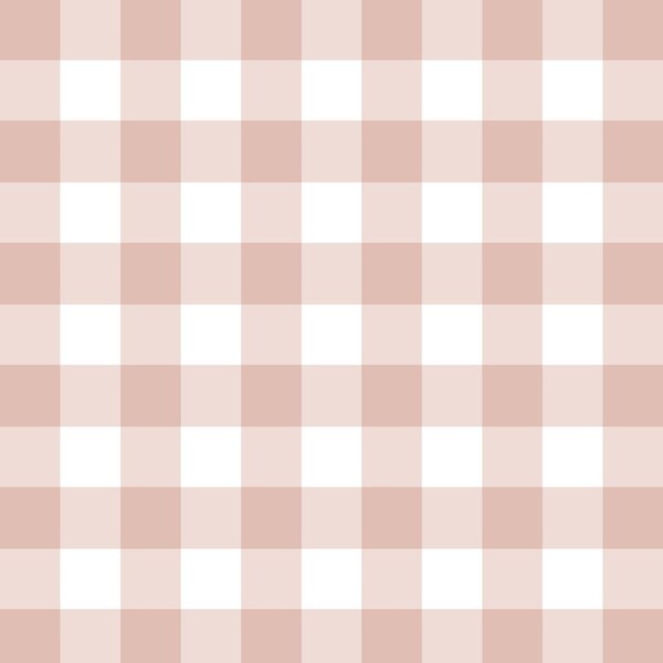 99DECO - Papier peint raccordable - Vichy - Rose - intissé : 150g/m² - 4 lés : 192x270cm - large