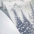 99DECO - Papier peint panoramique - Montagne - Bleu - intissé : 150g/m² - 9 lés : 432x270cm - vignette