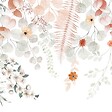 99DECO - Papier peint panoramique - Flowers in Rain - Multicolore - intissé : 150g/m² - 7 lés : 336x270cm - vignette