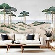 99DECO - Papier peint panoramique - Les Landes - Multicolore - intissé : 150g/m² - 7 lés : 336x270cm - vignette