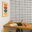 99DECO - Papier peint raccordable - Brest - Multicolore - intissé : 150g/m² - 4 lés : 192x270cm - vignette