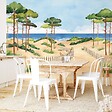 99DECO - Papier peint panoramique - Les Landes - Multicolore - intissé : 150g/m² - 7 lés : 336x270cm - vignette