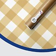 99DECO - Tête de lit - Vichy - intissé 225g/m² - pré-encollé - Jaune - 110x180cm - vignette