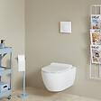 SIAMP - Pack WC Suspendu Bâti-support Universel Siamp avec Cuvette Sans Bride Ceres - vignette