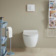 SIAMP - Pack WC Suspendu Bâti-support Universel Siamp avec Cuvette Sans Bride Ceres - vignette