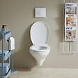 SIAMP - Pack WC Suspendu NF Bâti-support Universel Siamp avec Cuvette - vignette