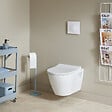 SIAMP - Pack WC Suspendu Bâti-support Universel Siamp avec Cuvette Sans Bride Samara - vignette