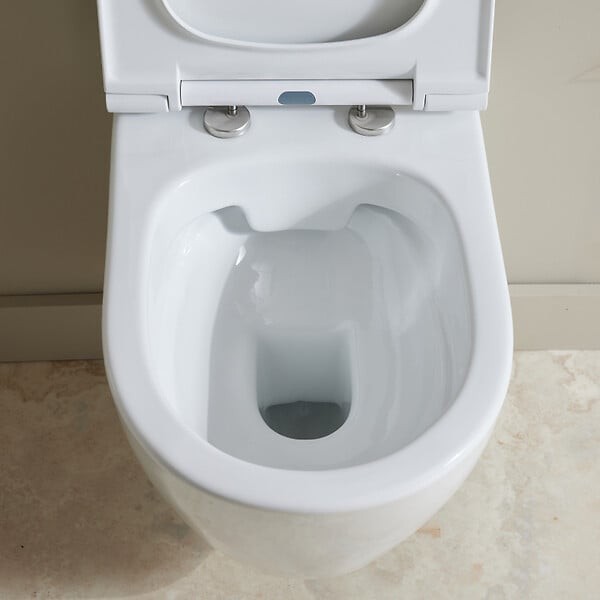 SIAMP - Pack WC Suspendu Bâti-support Universel Siamp avec Cuvette Sans Bride Samara - large
