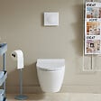 SIAMP - Pack WC Suspendu Bâti-support Universel Siamp avec Cuvette Sans Bride Samara - vignette