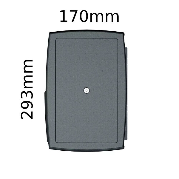 INTERSUN - Store banne coffre intégral SOA 3,00x2,50 M (Motorisé Secours à Télécommande + LED - Gris anthracite structuré RAL7016ST - Gris foncé 250g/m²) - large