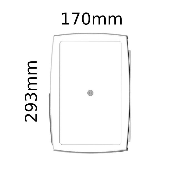 INTERSUN - Store banne coffre intégral SOA 3,00x2,00 M (Motorisé Secours à Télécommande + LED - Blanc satiné RAL9010 - Taupe 250g/m²) - large