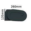 INTERSUN - Store banne coffre intégral HEVOA 3,00x2,50 M (Motorisé Secours à Télécommande + LED - Gris anthracite structuré RAL7016ST - Écru 250g/m²) - vignette