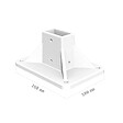 INTERSUN - Store banne double pente ENARGITE 4,00x2x2,00 M (Motorisé à Télécommande - Blanc satiné RAL9010 - Taupe 250g/m²) - vignette