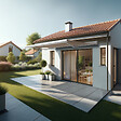 INTERSUN - Store banne coffre intégral CELESTE 3,00x2,50 M (Motorisé Secours à Télécommande + LED - Blanc satiné RAL9010 - Taupe 250g/m²) - vignette