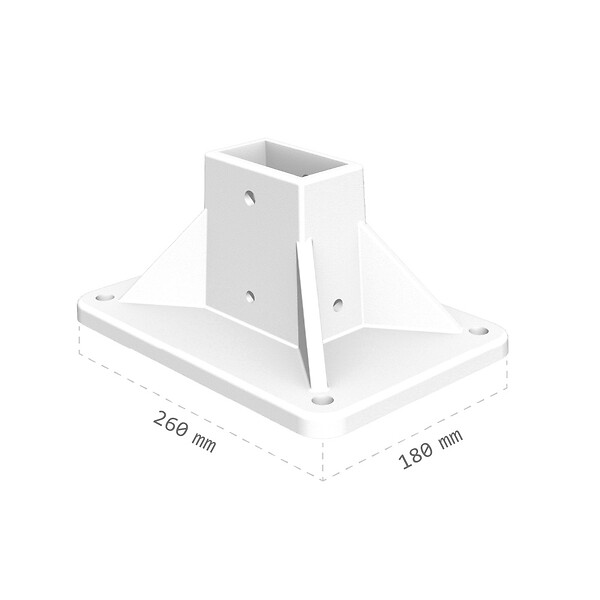 INTERSUN - Store banne double pente ENARGITE 5,00x2x3,00 M (Motorisé à Télécommande - Blanc satiné RAL9010 - Taupe 250g/m²) - large
