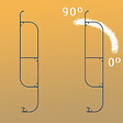 INTERSUN - Pergola bioclimatique LOLITE 4,00x4,613 M Vérin à Télécommande (Verin à Télécommande + LED - Mixte : Armature Gris anthracite structuré RAL7016ST / Lames Blanc satiné RAL9010) - vignette