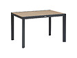 HESPERIDE - Table de jardin rectangulaire alu Evasion 4 places effet bois - Hespéride - vignette